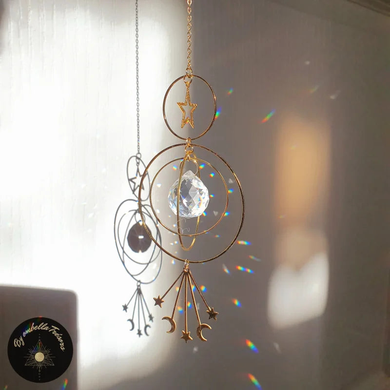 Attrape-soleil Lune Et Cristal PEACEFUL NIGHT Home Decor Cadeau Magique  Décor Lune à Suspendre Fait Main -  Denmark
