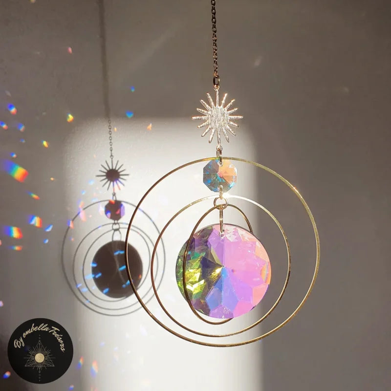 Cristal Arc-En-Ciel Venezia 100 Mm - Neuf, Pour Lustre Ou Attrape-soleil Feng Shui