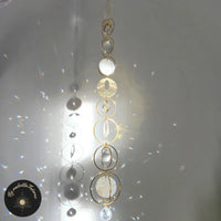 Attrape Soleil Grand Modèle Cristal Suspension Coquillage