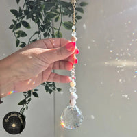 Attrape-Soleil Grosse boule Feng Shui en cristal
