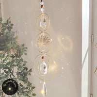Grand Suncatcher Oeil de Tigre et Cristal - SUNTIGER
