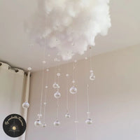Mobile Nuage avec Cristaux attrape soleil - CLOUD