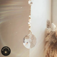 Suncatcher Cristal Rond Bohème - EPHEMERE 5