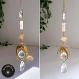 Mini Suncatcher Pierres Heishi Naturelles - LYRA - Attrape