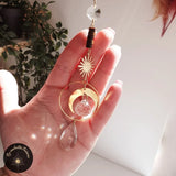 Mini Suncatcher Pierres Heishi Naturelles - LYRA - Attrape