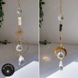 Mini Suncatcher Pierres Heishi Naturelles - LYRA - Attrape