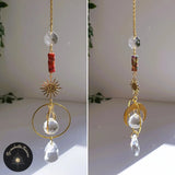 Mini Suncatcher Pierres Heishi Naturelles - LYRA - Attrape