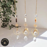 Mini Suncatcher Pierres Heishi Naturelles - LYRA - Attrape