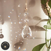 Lot De 2 Prismes Boule De Cristal K9 - Attrape-soleil Arc-en-ciel à Suspendre - 50 Mm, Transparent - Décoration Fenêtre - 13