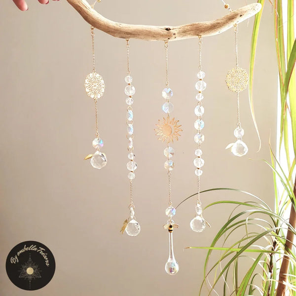 Attrape-soleil en cristal de quartz brut 30 cm en vente B2B pour votre  magasin