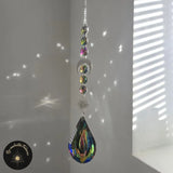 Mobile Cristal Goutte Colorée 75mm - Attrape Soleil
