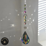 Mobile Cristal Goutte Colorée 75mm - Attrape Soleil
