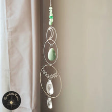 Suncatcher Cristal de roche et Cristal à Facettes