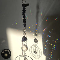 Suncatcher Lapis Lazuli Lune - Attrape Soleil