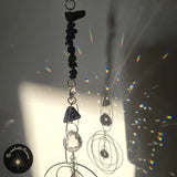 Suncatcher Lapis Lazuli Lune - Attrape Soleil
