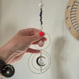Suncatcher Lapis Lazuli Lune - Attrape Soleil