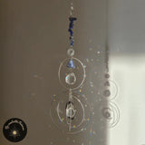 Suncatcher Lapis Lazuli Lune - Attrape Soleil
