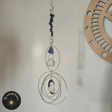 Suncatcher Lapis Lazuli Lune - Attrape Soleil