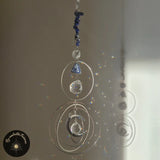 Suncatcher Lapis Lazuli Lune - Attrape Soleil