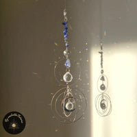 Suncatcher Lapis Lazuli Lune - Attrape Soleil