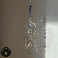 Suncatcher Lapis Lazuli Lune - Attrape Soleil