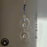Suncatcher Lapis Lazuli Lune - Attrape Soleil