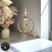 Suncatcher Mobile Bois et Couleur Pastel - RONDO