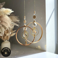Suncatcher Mobile Bois et Couleur Pastel - RONDO
