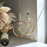 Suncatcher Mobile Bois et Couleur Pastel - RONDO