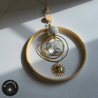 Suncatcher Mobile Bois et Couleur Pastel - RONDO