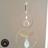Suncatcher Pierre de Lune et Cristal à Facettes - SHOOTING