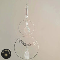 Suncatcher Pierre de Lune et Cristal à Facettes - SHOOTING
