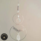 Suncatcher Pierre de Lune et Cristal à Facettes - SHOOTING
