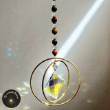 Suncatcher Suspension de Perles de grès Multicolores -