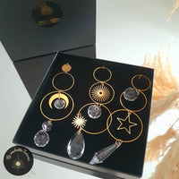 Something Different Wholesale Ensemble de rituel du thé céleste - Inspiré du tarot - Motif soleil et lune - Décoration d'intérieur unique - Cadeau idéal pour les rêveurs Something Different Wholesale Ensemble de rituel du thé céleste - Inspiré du tarot - Motif soleil et lune - Décoration d'intérieur unique - Cadeau idéal pour les rêveurs